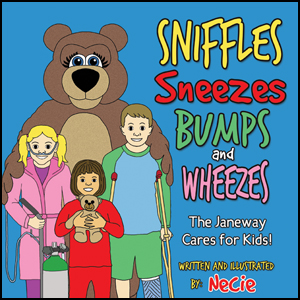 Janeway - Sniffles Sneezes Bumps and Wheezes - Newfoundland Childrens Book by Necie