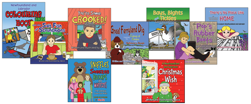 Newfoundland and Labrador Childrens Books By Necie