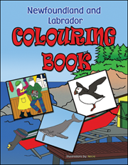 Newfoundland and labrador Colouring Book - Necie